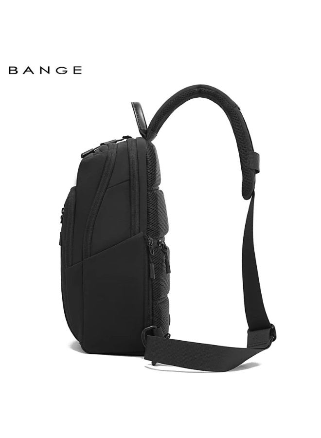 BANGE 7868 Black New High Quality Lightweight Shoulder Bags Waterproof Anti Theft Crossbody Shoulder Bag Men's Crossbody Bag - Image 3